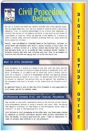 Civil Procedure (Blokehead Easy Study Guide)