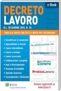 DECRETO LAVORO - D.L. 28 giugno 2013, n. 76