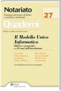 Il Modello Unico Informatico