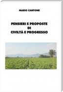 Pensieri e proposte di civiltà e progresso