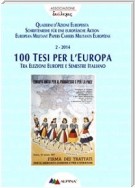 100 Tesi per l'Europa