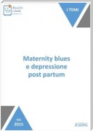 Maternity blues e depressione post partum
