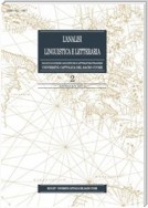 L'Analisi Linguistica e Letteraria 2012-2
