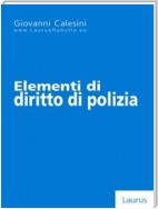 Elementi di diritto di polizia