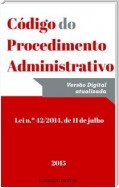 Código do Procedimento Administrativo (2015)