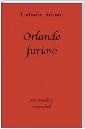 Orlando furioso di Ludovico Ariosto in ebook