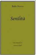 Senilità di Italo Svevo in ebook