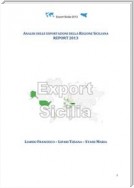 Analisi delle esportazioni della Regione Siciliana Report 2013