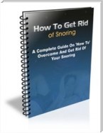 How to Get Rid of Snoring