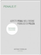 Aspetti penali dell'ordine pubblico di polizia