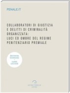 Collaboratori di giustizia e delitti di criminalità organizzata: luci ed ombre del regime penitenziario premiale