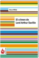 El crimen de Lord Arthur Saville (low cost). Edición limitada