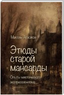 Этюды старой мансарды. Опыты мистического экспрессионизма (сборник)