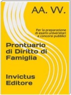 Prontuario di diritto di famiglia