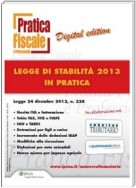 Legge di stabilità 2013 - In Pratica