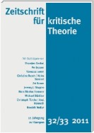 Zeitschrift für kritische Theorie