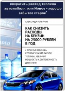 Как снизить расходы на бензин на 25000 рублей в год