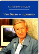 Что было – прошло. Стихи 2017 года