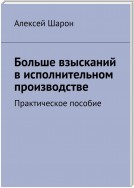 Больше взысканий в исполнительном производстве. Практическое пособие