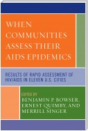 When Communities Assess their AIDS Epidemics