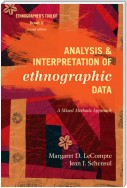 Analysis and Interpretation of Ethnographic Data