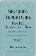 The Singer's Repertoire, Part IV