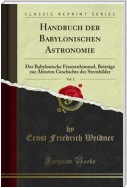 Handbuch der Babylonischen Astronomie