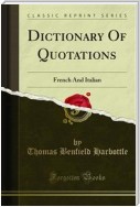 Dictionary Of Quotations