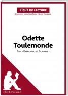 Odette Toulemonde d'Éric-Emmanuel Schmitt (Fiche de lecture)