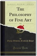 The Philosophy of Fine Art