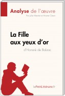 La Fille aux yeux d'or d'Honoré de Balzac (Analyse de l'œuvre)