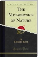 The Metaphysics of Nature