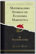 Materialismo Storico ed Economia Marxistica