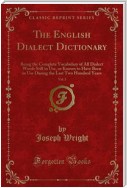 The English Dialect Dictionary