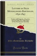 Lettere di Felix Mendelssohn-Bartholdy, 1830-1847