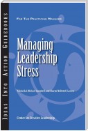 Managing Leadership Stress