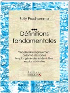 Définitions fondamentales