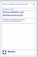 Online-Märkte und Wettbewerbsrecht