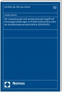 Der vorprozessuale und innerprozessuale Zugriff auf Kronzeugenerklärungen im Private Enforcement unter der Kartellschadensersatzrichtlinie 2014/104/EU