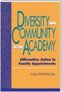 Diversity and Community in the Academy