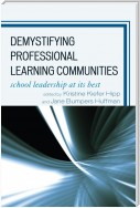 Demystifying Professional Learning Communities