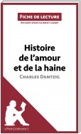 Histoire de l'amour et de la haine de Charles Dantzig (Fiche de lecture)