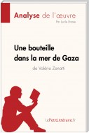 Une bouteille dans la mer de Gaza de Valérie Zenatti (Fiche de lecture)