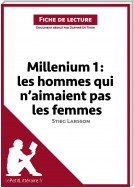 Millenium I. Les hommes qui n'aimaient pas les femmes de Stieg Larsson (Fiche de lecture)