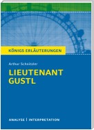 Lieutenant Gustl. Königs Erläuterungen.
