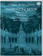 Piano Concertos Nos. 23-27 in Full Score