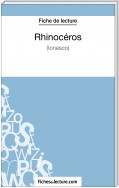 Rhinocéros d'Ionesco (Fiche de lecture)