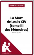 La Mort de Louis XIV (tome III des Mémoires) de Saint-Simon (Fiche de lecture)