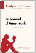 Le Journal d'Anne Frank d'Anne Frank (Analyse de l'œuvre)