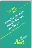 Monsieur Ibrahim und die Blumen des Koran von Éric-Emmanuel Schmitt (Lektürehilfe)